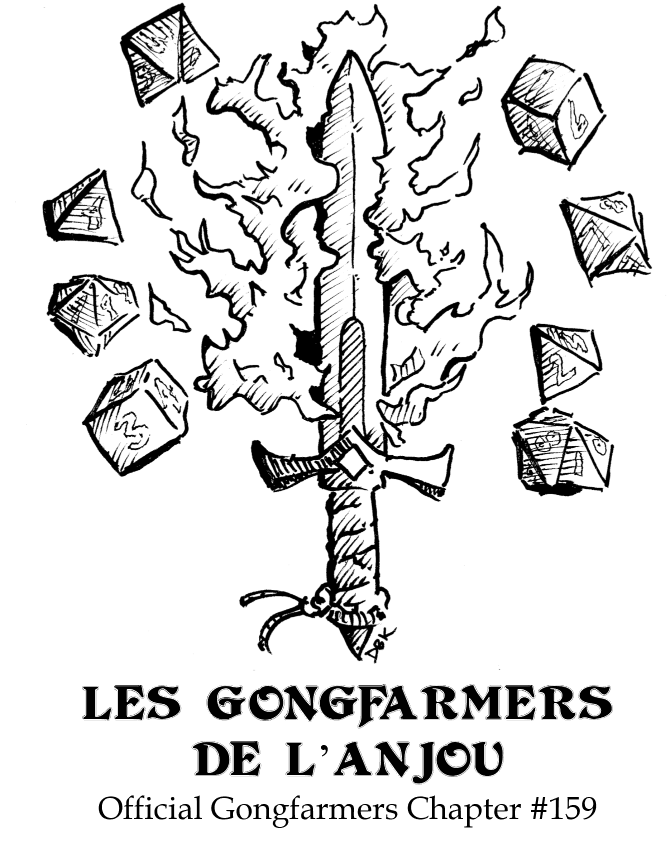 Logo Les Gongfarmers de l'Anjou logo-gfa